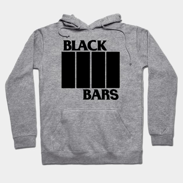 Black Bars Hoodie by Producer